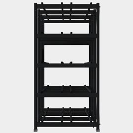 Стеллаж 5 полочный 2 ряда 1360х935х1855 R5N2R139318AT Systeme Electric