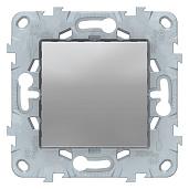 Заглушка 45х45 Unica New скрытой установки алюминий NU586630 Schneider Electric