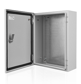 Щит  300х400х250 (ШхВхГ) IP66 ЩМП 3425 ОЩН с монтажной панелью  RAL 7035 6-006 Элма