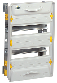Корпус металлический ЩРн-12 (1х12) 335х310х140 IP54 белый TITAN 5 TI5-50-N-012-54 IEK