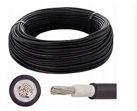 Кабель для СЭС бухта 50м PV-1F 1x6.0 mm2