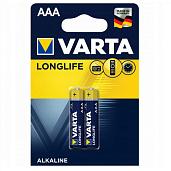 Элемент питания LR03 (ААА) Long Life 1.5В бл/2 4103113412 VARTA