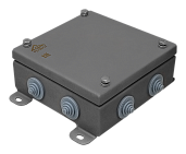 Коробка монтажная КМ IP55-1515 150х150х62 Гефест