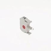 Блок-контакт подсветки красный светодиод 11OV AC/DC, серии B BD EMAS