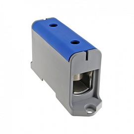 Клемма силовая вводная КСВ одинарная 35-240 кв.мм синяя plc-kvs-35-240-blue EKF