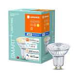 Лампа светодиодная 5Вт GU10 2700К 350лм диммируемая LEDVANCE SMART+ PAR16 Bluetooth 4058075485297