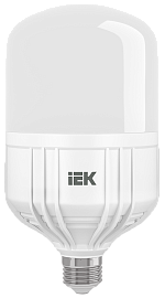 Лампа светодиодная 30 Вт E27 T112 4000К 2700Лм матовая 230В цилиндр HP LLE-HP-30-230-40-E27 IEK