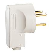 Вилка кабельная силовая угловая Plexo 2P+E 32А 055802 Legrand