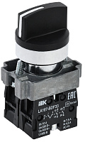 Переключатель LA167-BDF33 3 положения 2з черный BSW20-BDF33-4-24-67-3-K02 IEK