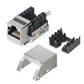 Вставка Keystone Jack RJ-45, 90 градусов, категория 5e, экранированная, заделка тип 110 WRline WR-KJ-RJ45-C5E-SH-90