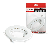 Светильник встраиваемый MR16R-W JCDR GU5.3 12/230В металл белый IN HOME ASD