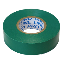 Изолента ПВХ зеленая 19мм 20м   6815 Pro-Line