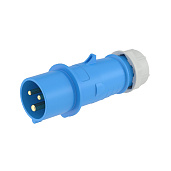 Вилка кабельная силовая IP44 32A 2P+E 230V DIS2133233 DKC