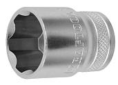 Торцовая головка, Cr-V, SUPER-LOCK, хромосатинированная, 1/2", 22 мм KRAFTOOL "INDUSTRIE QUALITAT" 27801-22_z01