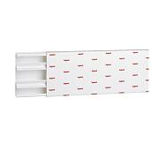Мини-плинтус DLPlus - 40x16 мм - 2 отделения - длина 3 м - белый 033322 Legrand