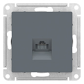 Розетка RJ45 компьютерная Atlasdesign скрытой установки cat. 5Е механизм грифель ATN000783 Schneider Electric