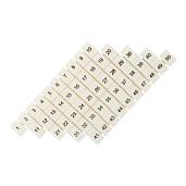 Маркеры для JXB-ST 2,5 с нумерацией 1-50 (100 шт.) zb-st-2.5-1-50 EKF PROxima