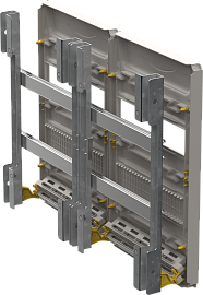 Корпус металлический ЩРн-72 (2х36) 585х570х140 IP54 белый TITAN 5 TI5-50-N-2X036-54 IEK