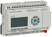 Микро программируемый логический контроллер ПЛК PLR-M. CPU с GSM DI10/PT3/DO08(R)/02(T) 24В DC  PLR-M-CPU-23UGSMDC ONI