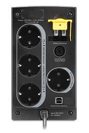 Источник бесперебойного питания ИБП apc back-ups 750 ва, 230 в, модель с розетками schuko BC750-RS Schneider Electric