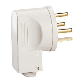Вилка кабельная силовая 3P+Т 20А боковой ввод P17 055155 Legrand