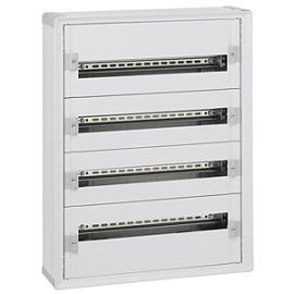 Legrand Шкаф XL3 160 накладной пластиковый 750х575х147  96 модулей 4 рейки  IP30 020054