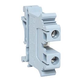 Колодка клеммная винтовая 10 UT серая scr-ut-10-g