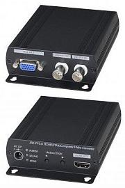 Преобразователь-разветвитель AHD/HDCVI/HDTVI в HDMI/VGA/CVBS AD001HD4 SC&T