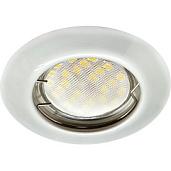 DL Светильник встраиваемый Light MR16 DL92 GU5.3 выпуклый Перламутровое серебро 30x80 FP1612EFY ECOLA