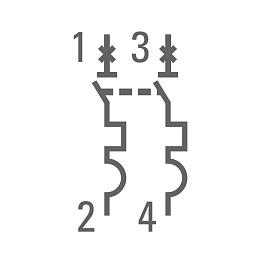 Выключатель автоматический 16А 2П двухполюсный C 4,5kA тип AC ВА47-63 PROxima mcb4763-2-16C-pro EKF