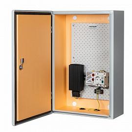 Термошкаф климатический уличный навесной с электронным гигростатом IP66 360х560х190 мм Мастер-3УТ-Л Телеком-Мастер
