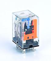 Реле промежуточное 2 конт. с LED инд. и TEST функ. 5А 24В DC ПР-102 23839DEK DEKraft Schneider Electric