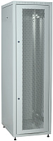 Шкаф LINEA E 42U 600х800мм двери 2 шт. перфорированная передняя металлическая, серый LE35-42U68-PM ITK
