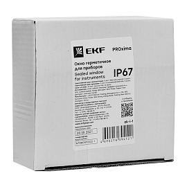 Окно герметичное для приборов IP67 PROxima  ak-i-1 EKF