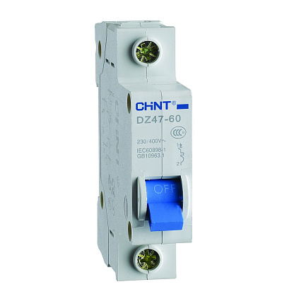 Изображение товара Автоматический выключатель DZ47-60 1P C50A 188046 CHINT