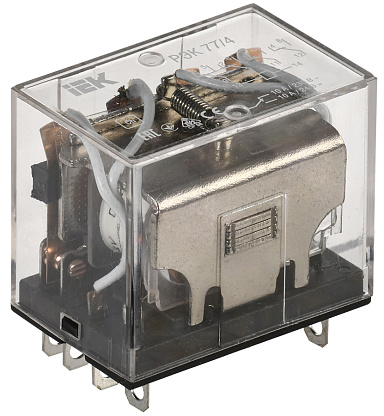 Изображение товара Реле промежуточное РЭК77/4(LY4) 10А 24В DC RRP10-4-10-024D IEK