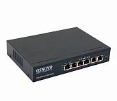 Коммутатор PoE Fast Ethernet на 6 RJ45 портов. SW-20600(80W) OSNOVO