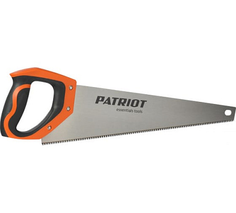 Изображение товара Ножовка PATRIOT WSP-450S, по дереву, 11 TPI мелкий зуб, 3-х сторонняя заточка, 450мм 350006002 PATRIOT