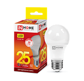Лампа светодиодная 25 Вт LED-A65-VC E27 3000К 2250Лм 230В 4690612024066 IN HOME