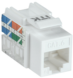 ITK Модуль Keystone Jack кат. 6 UTP 110 IDC 90 град CS1-1C06U-11 IEK