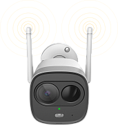 Камера видеонаблюдения (видеокамера наблюдения) Wi-Fi IP уличная цилиндрическая 2Мп с фикс. объективом 2,8 мм Bullet lite 2MP IMOU IM-IPC-G26EP-0280B-imou