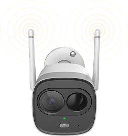 Камера видеонаблюдения (видеокамера наблюдения) Wi-Fi IP уличная цилиндрическая 2Мп с фикс. объективом 2,8 мм Bullet lite 2MP IMOU IM-IPC-G26EP-0280B-imou