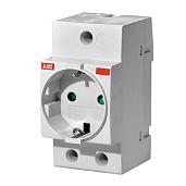 Розетка щитовая немецкого стандарта M1175 2CSM210000R0721 ABB