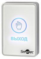 Кнопка выхода сенсорная, накладная, пластик, НЗ/НР контакты, IP54 ST-EX020LSM-WT Smartec