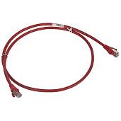 Шнур коммутационный RJ 45 - категория 6 - F/UTP - LSZH - экранированный - 3 м - красный 051856 Legrand