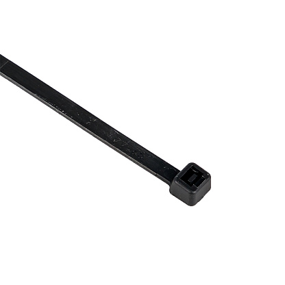 Изображение товара Стяжка кабельная EKF 400x4.8 черная полиамидная