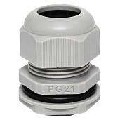 Сальник PG21 IP54 (2 шт) d отв. 28 мм / d провод. 13-18 мм EKF PROxima plc-pg-21-2-r