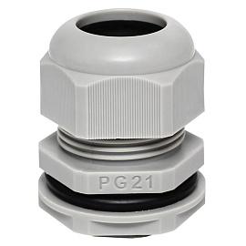 Сальник PG21 IP54 (2 шт) d отв. 28 мм / d провод. 13-18 мм EKF PROxima plc-pg-21-2-r