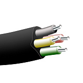 Кабель АВВГ 4х10 ок(N) -0,66 Элпром (10м)
