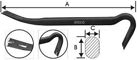 Лом-гвоздодер 1200 мм INGCO INDUSTRIAL HWBA01482